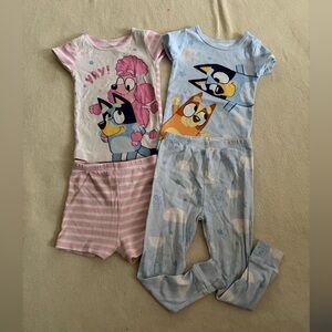 Playful Cartoon Character Pajama Set for Kids
